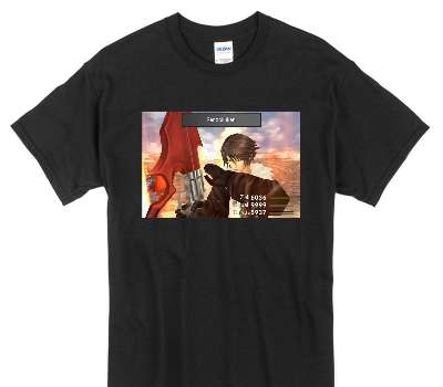Custom Gildan 100% Cotton Black T-Shirt