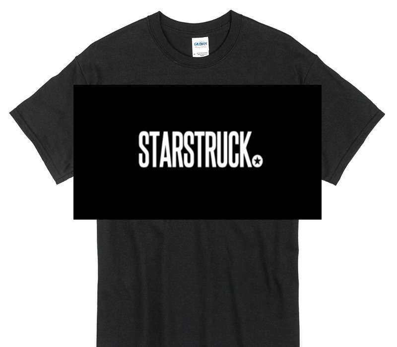 Custom Gildan 100% Cotton Black T-Shirt