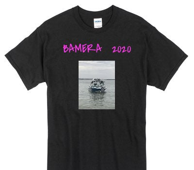 Custom Gildan 100% Cotton Black T-Shirt