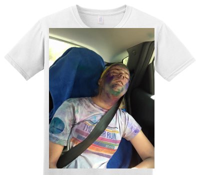 Custom Adult Soft Style 100% Cotton White T-Shirt