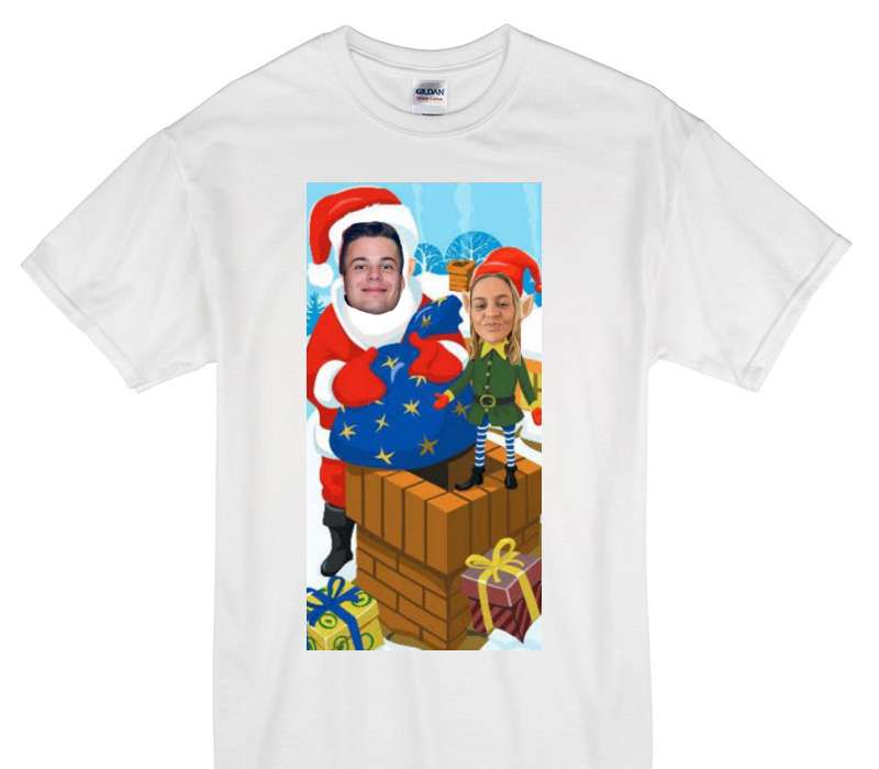 Custom Gildan 100% Cotton White T-Shirt