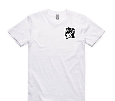 Custom AS Colour 100% Cotton White T-Shirt