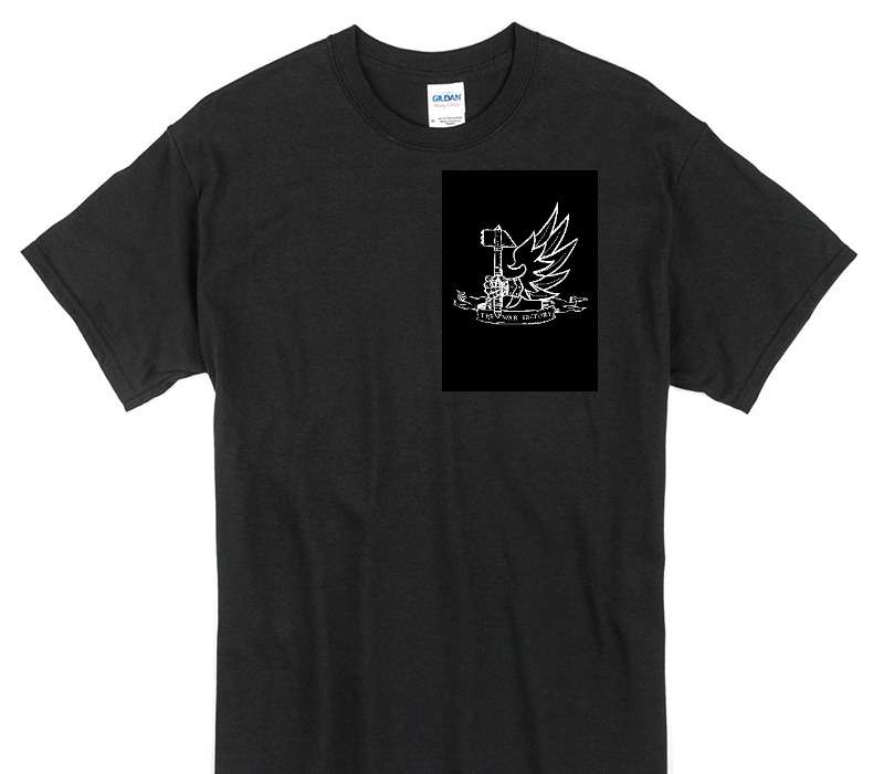 Custom Gildan 100% Cotton Black T-Shirt