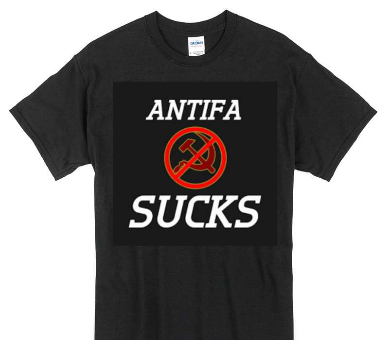 Custom Gildan 100% Cotton Black T-Shirt
