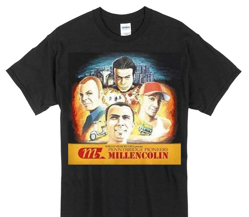 Custom Gildan 100% Cotton Black T-Shirt