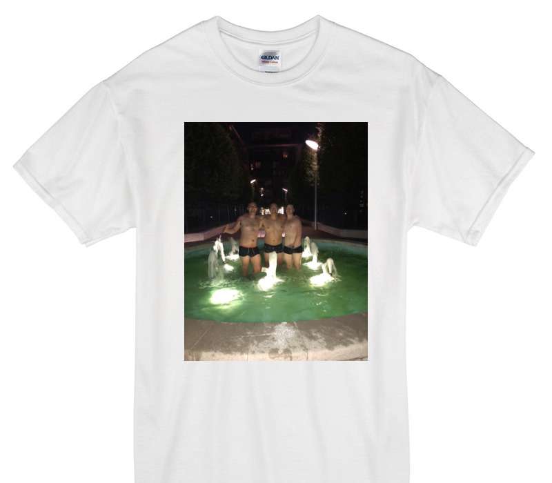 Custom Gildan 100% Cotton White T-Shirt