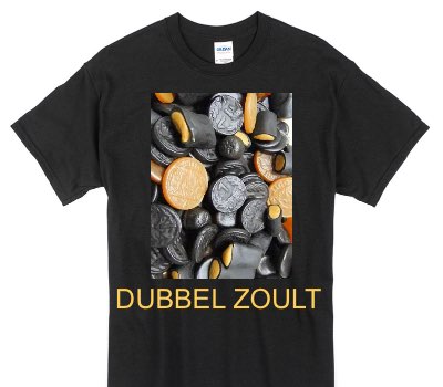 Custom Gildan 100% Cotton Black T-Shirt