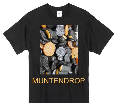 Custom Gildan 100% Cotton Black T-Shirt
