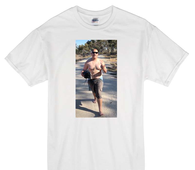 Custom Gildan 100% Cotton White T-Shirt