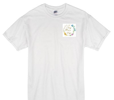 Custom Gildan 100% Cotton White T-Shirt