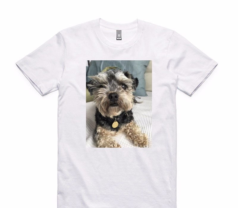 Custom AS Colour 100% Cotton White T-Shirt