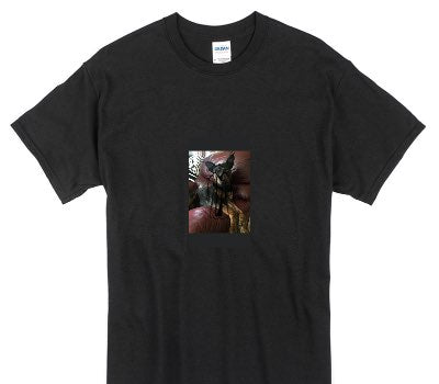 Custom Gildan 100% Cotton Black T-Shirt