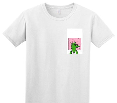 Custom Adult Soft Style 100% Cotton White T-Shirt