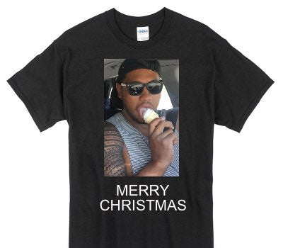 Custom Gildan 100% Cotton Black T-Shirt