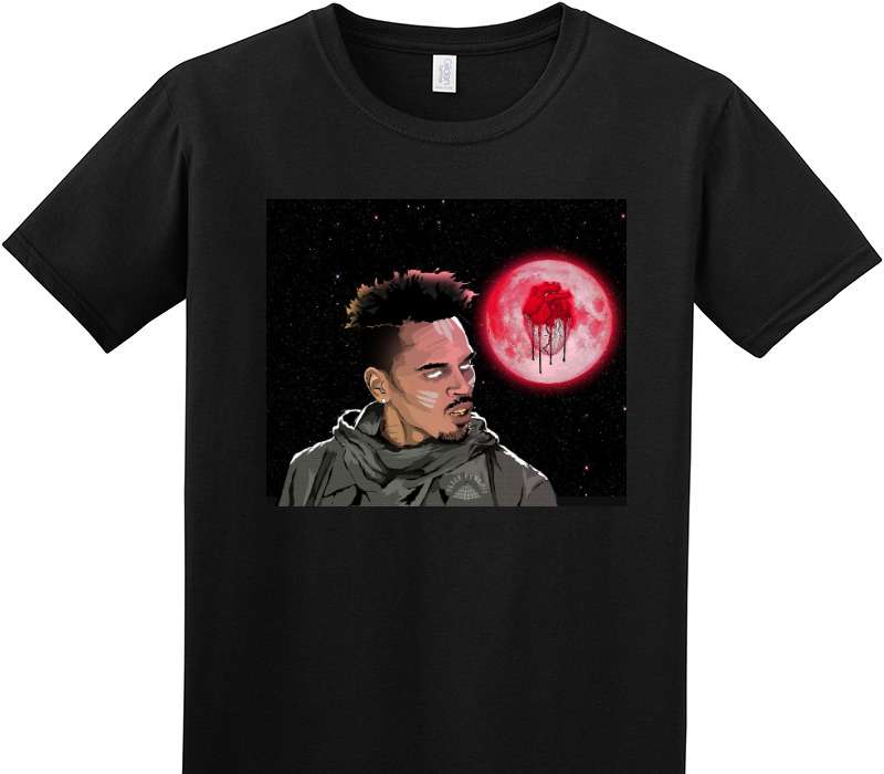 Custom Adult Soft Style 100% Cotton Black T-Shirt