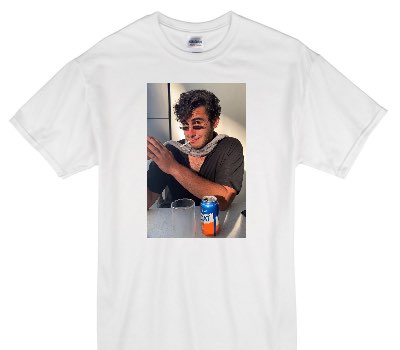 Custom Gildan 100% Cotton White T-Shirt