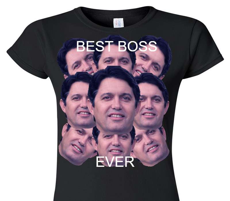 Custom Womens Soft Style 100% Cotton Black T-Shirt