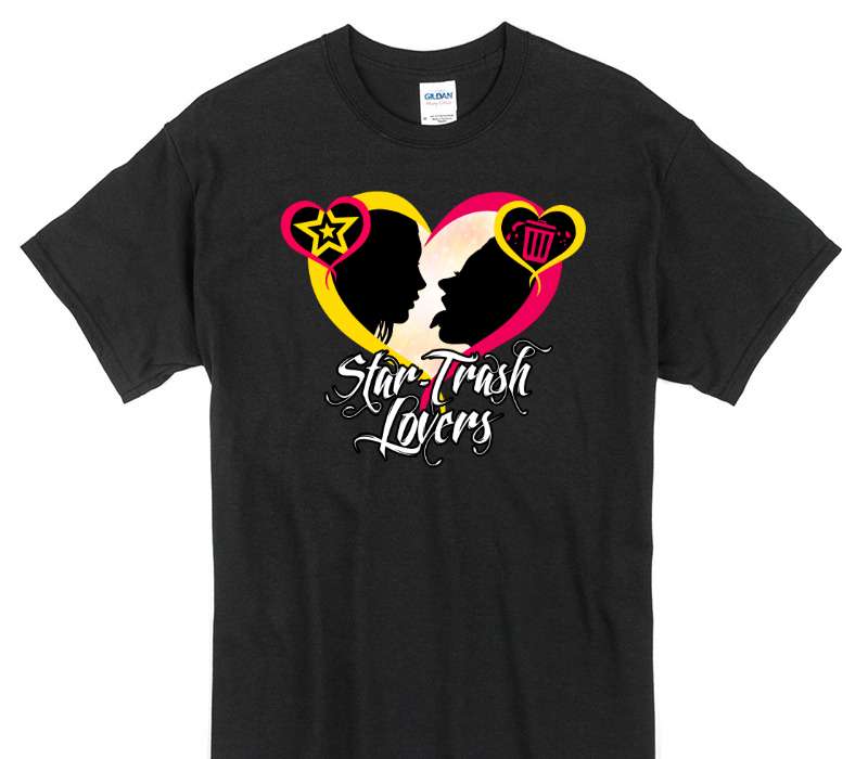 Custom Gildan 100% Cotton Black T-Shirt