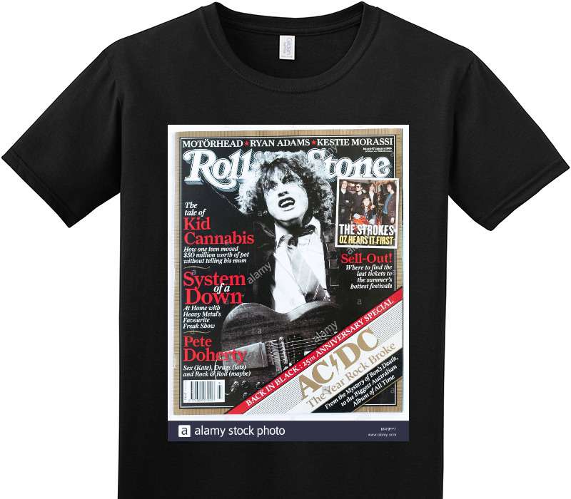 Custom Adult Soft Style 100% Cotton Black T-Shirt