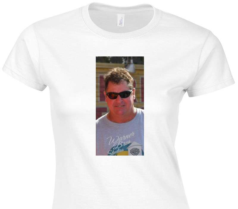 Custom Womens Soft Style 100% Cotton White T-Shirt