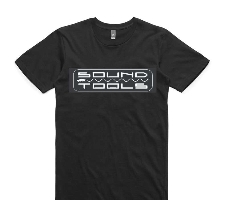 Custom AS Colour 100% Cotton Black T-Shirt