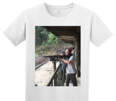 Custom Adult Soft Style 100% Cotton White T-Shirt