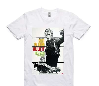 Custom AS Colour 100% Cotton White T-Shirt
