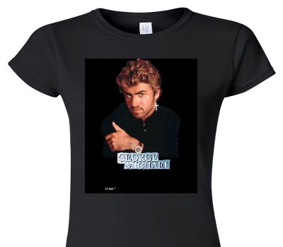 Custom Womens Soft Style 100% Cotton Black T-Shirt