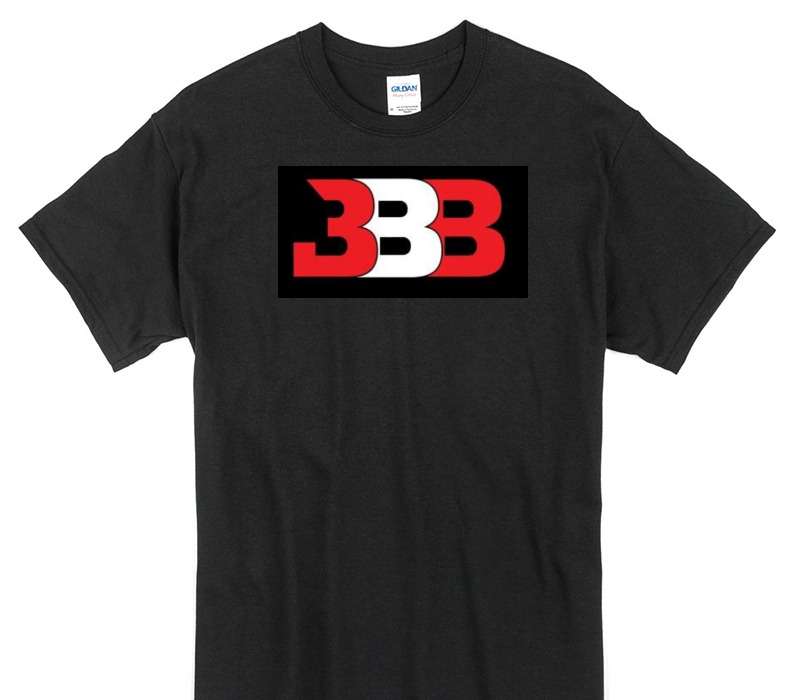 Custom Gildan 100% Cotton Black T-Shirt