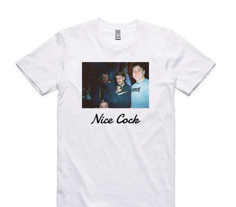 Custom AS Colour 100% Cotton White T-Shirt