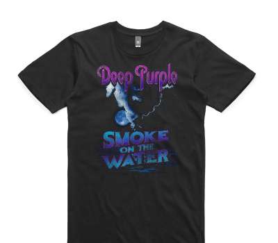Custom AS Colour 100% Cotton Black T-Shirt