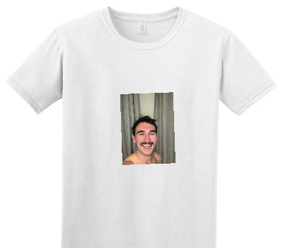 Custom Adult Soft Style 100% Cotton White T-Shirt