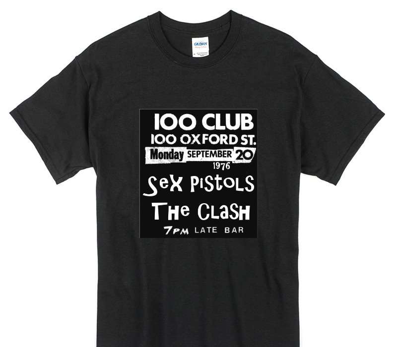 Custom Gildan 100% Cotton Black T-Shirt