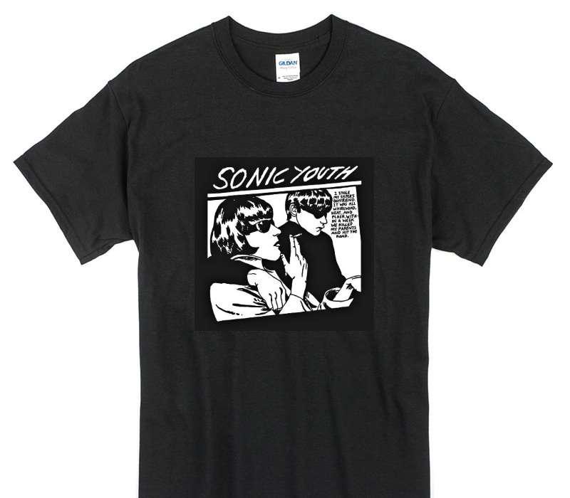 Custom Gildan 100% Cotton Black T-Shirt