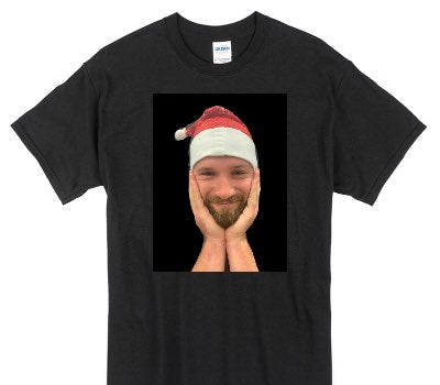 Custom Gildan 100% Cotton Black T-Shirt
