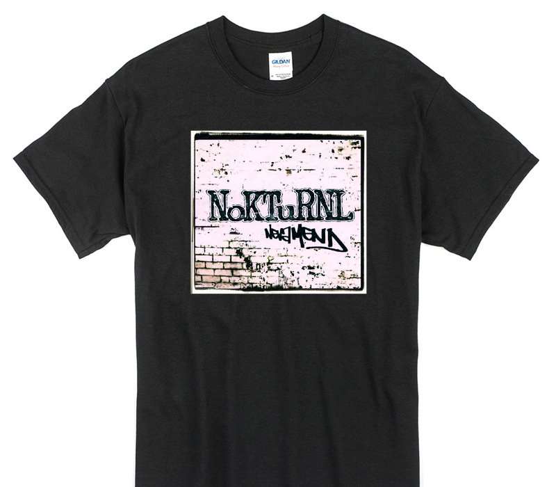 Custom Gildan 100% Cotton Black T-Shirt