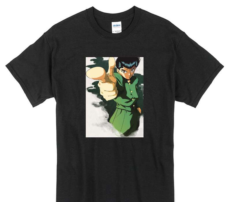Custom Gildan 100% Cotton Black T-Shirt