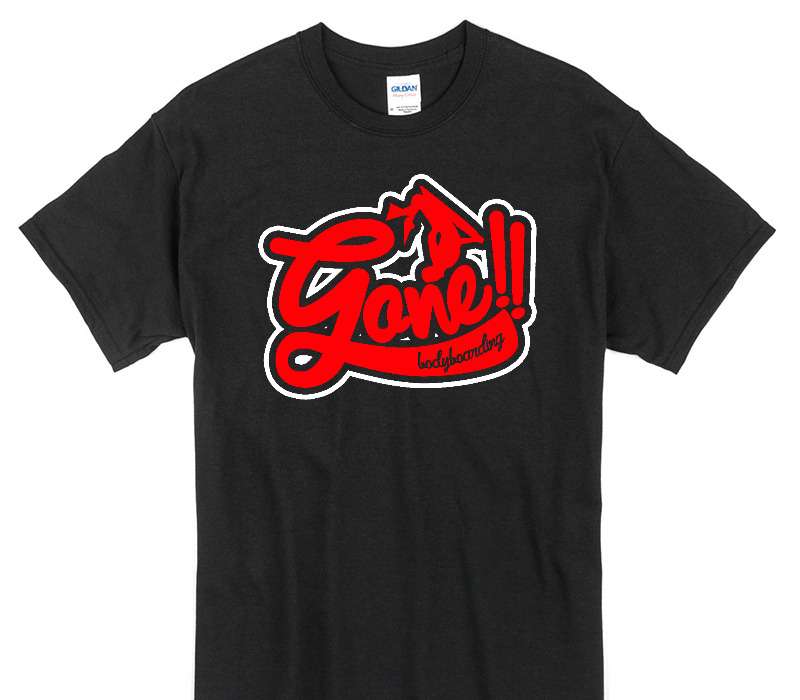 Custom Gildan 100% Cotton Black T-Shirt