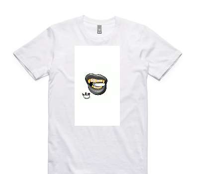 Custom AS Colour 100% Cotton White T-Shirt
