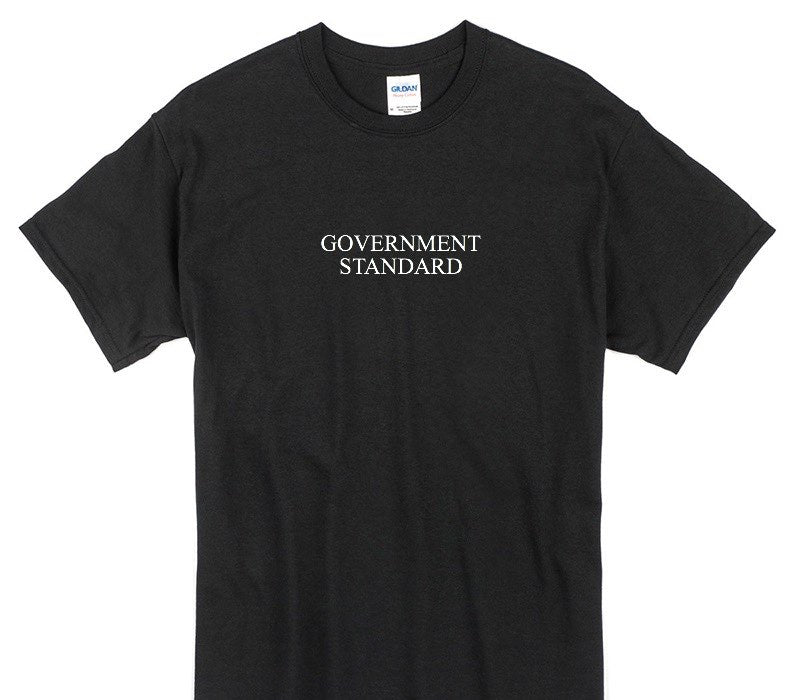 Custom Gildan 100% Cotton Black T-Shirt