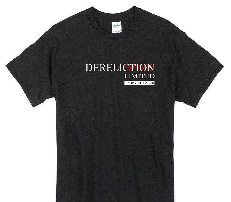 Custom Gildan 100% Cotton Black T-Shirt