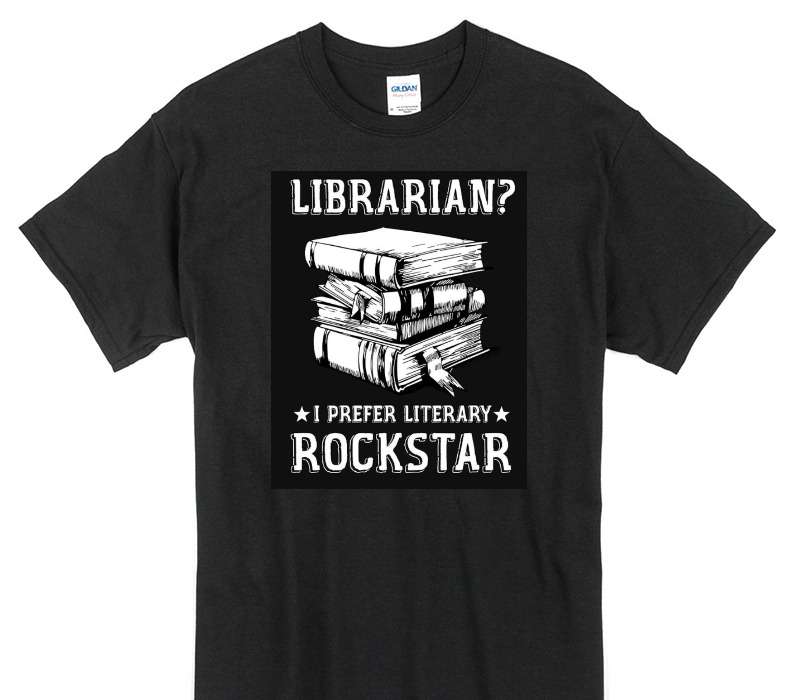 Custom Gildan 100% Cotton Black T-Shirt