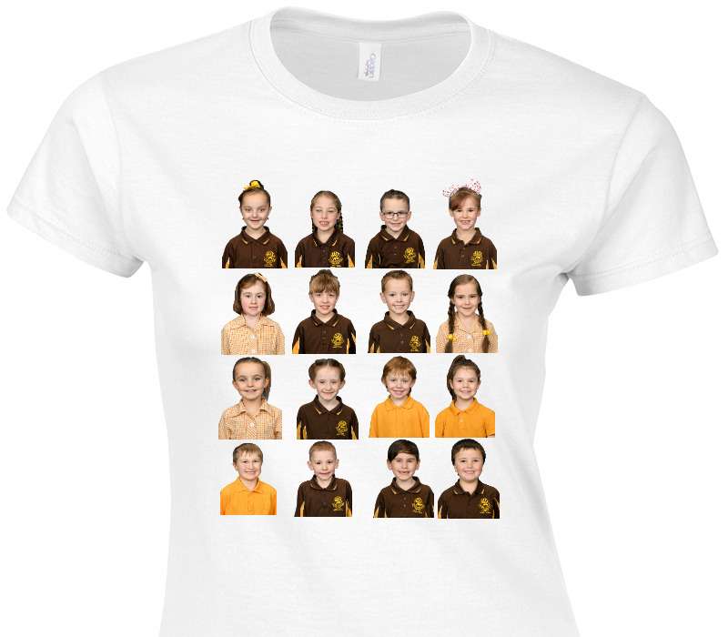 Custom Womens Soft Style 100% Cotton White T-Shirt