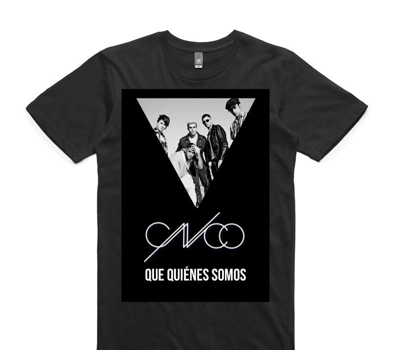 Custom AS Colour 100% Cotton Black T-Shirt
