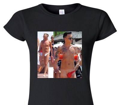 Custom Womens Soft Style 100% Cotton Black T-Shirt
