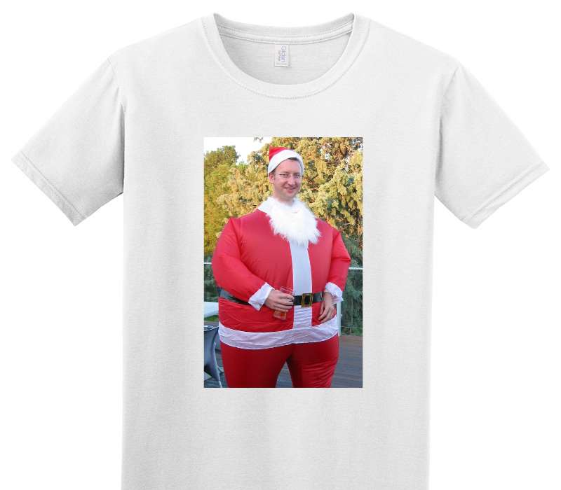Custom Adult Soft Style 100% Cotton White T-Shirt