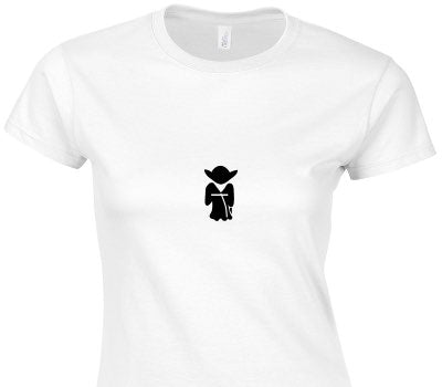 Custom Womens Soft Style 100% Cotton White T-Shirt