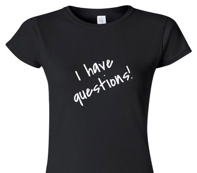 Custom Womens Soft Style 100% Cotton Black T-Shirt