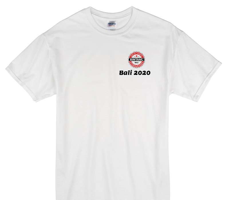 Custom Gildan 100% Cotton White T-Shirt