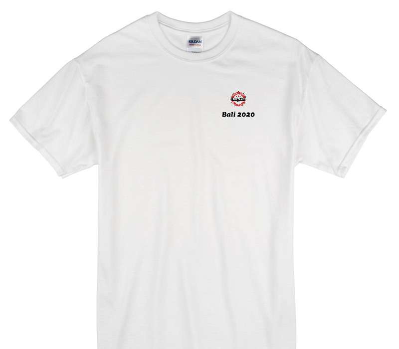 Custom Gildan 100% Cotton White T-Shirt